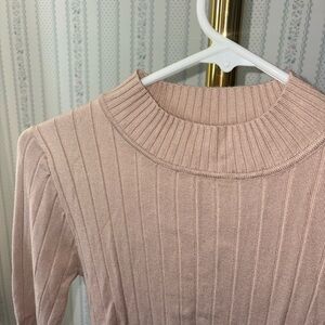 Forever 21 Ribbed Tan Sweater